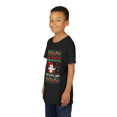 Santa I Can Explain | Ugly Christmas Youth Tee