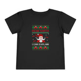 Santa I Can Explain | Ugly Christmas Toddler Tee