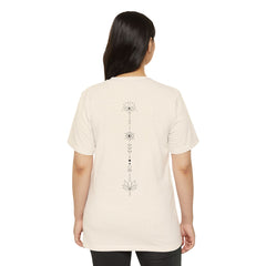 Lotus Lines: Unisex Recycled Organic Tee