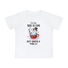 Snowman Meltdown Baby Tee