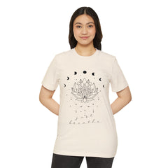 Just Breathe: Unisex Recycled Organic Tee