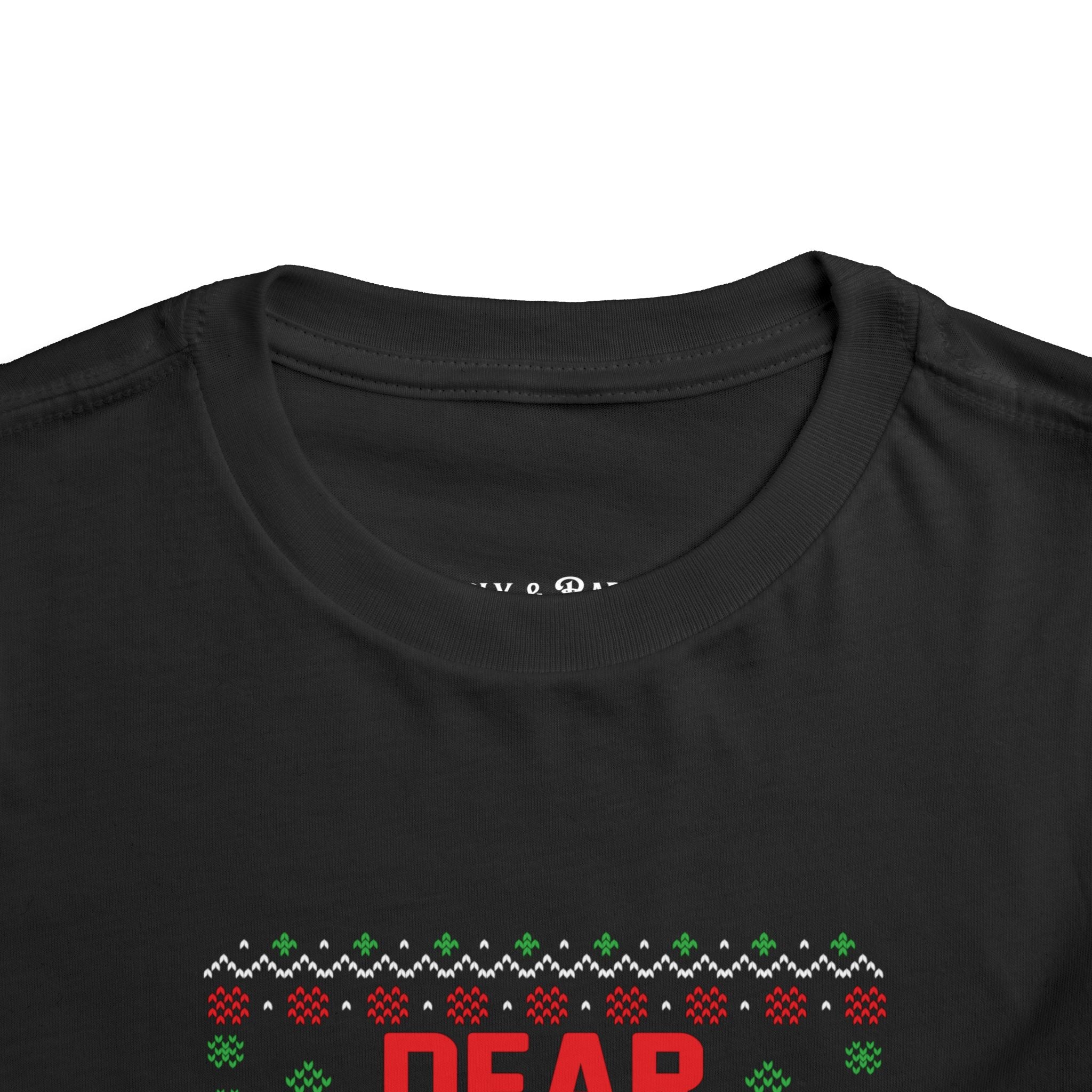 Dear Santa, I Was Framed | Ugly Christmas Toddler Tee