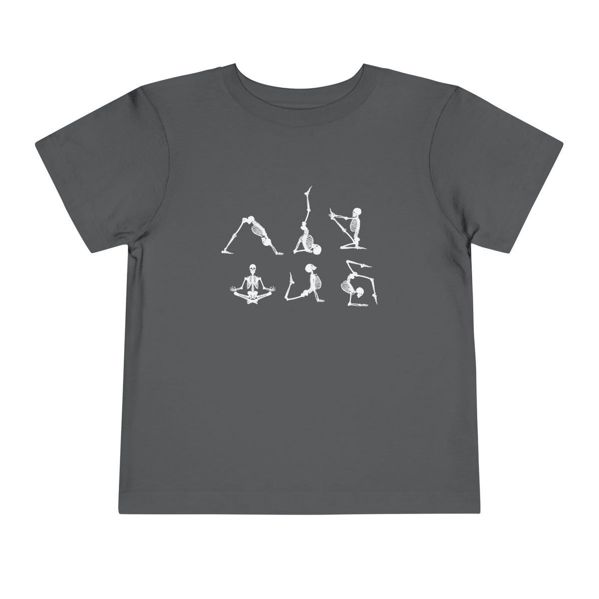 Unisex Skeleton Yoga Toddler Tee