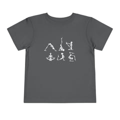 Unisex Skeleton Yoga Toddler Tee