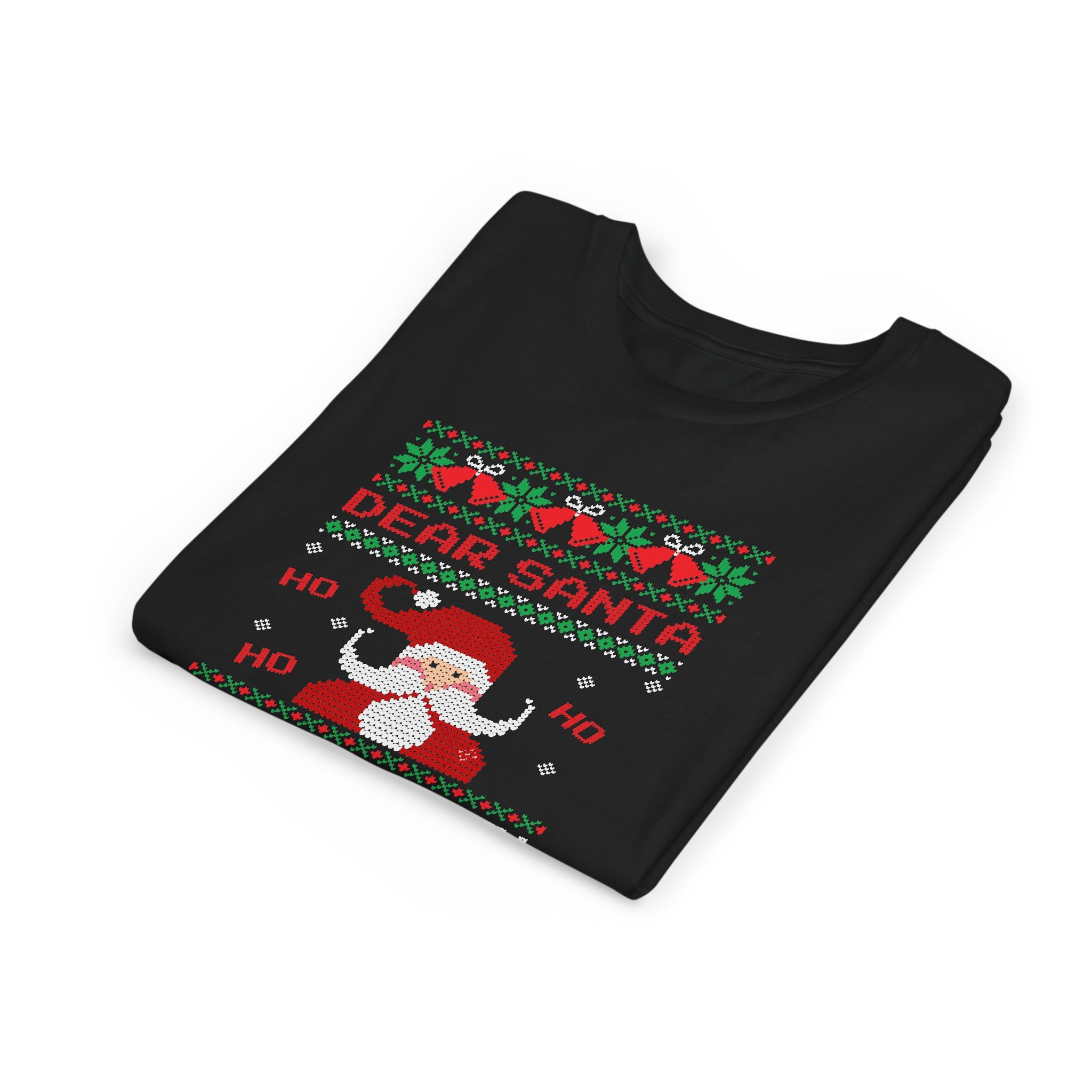 Santa I Can Explain | Ugly Christmas Youth Tee