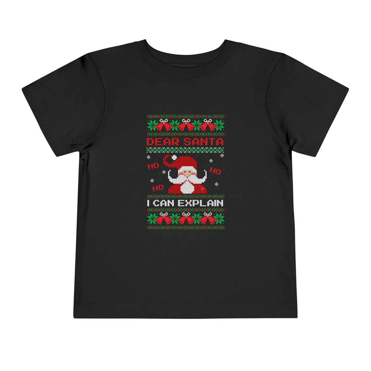 Santa I Can Explain | Ugly Christmas Toddler Tee