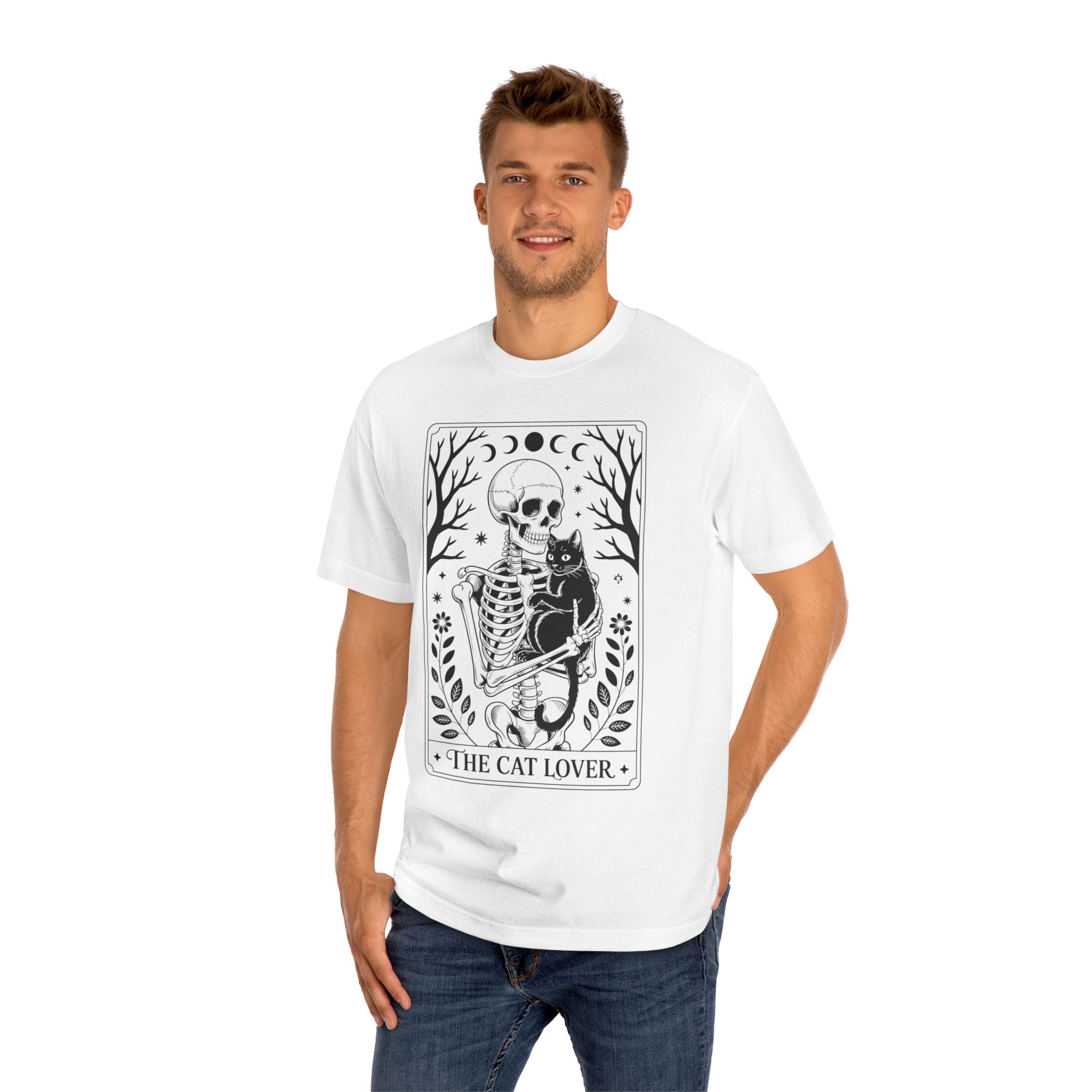 Vintage Style Cat Lover Tarot Tee