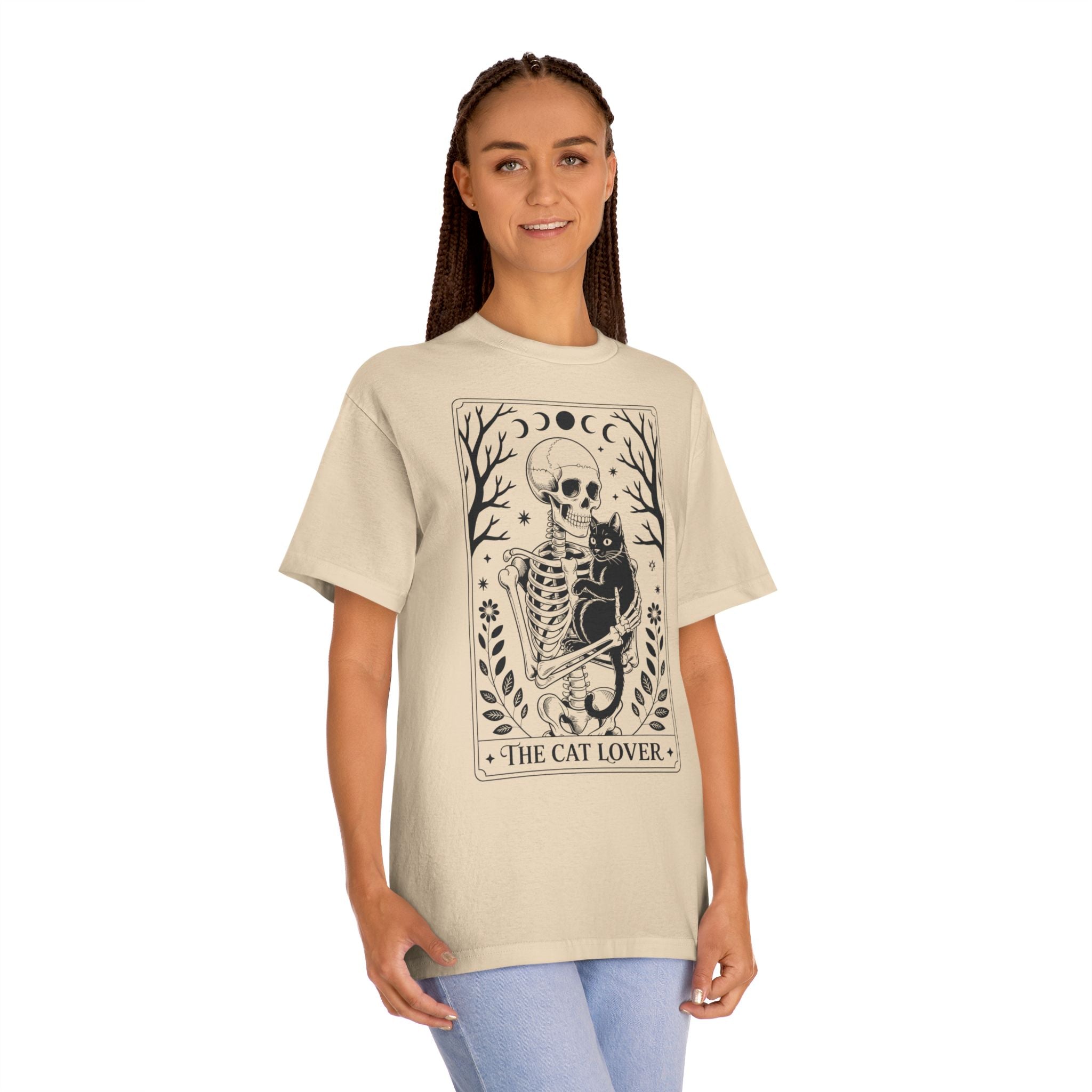 Vintage Style Cat Lover Tarot Tee