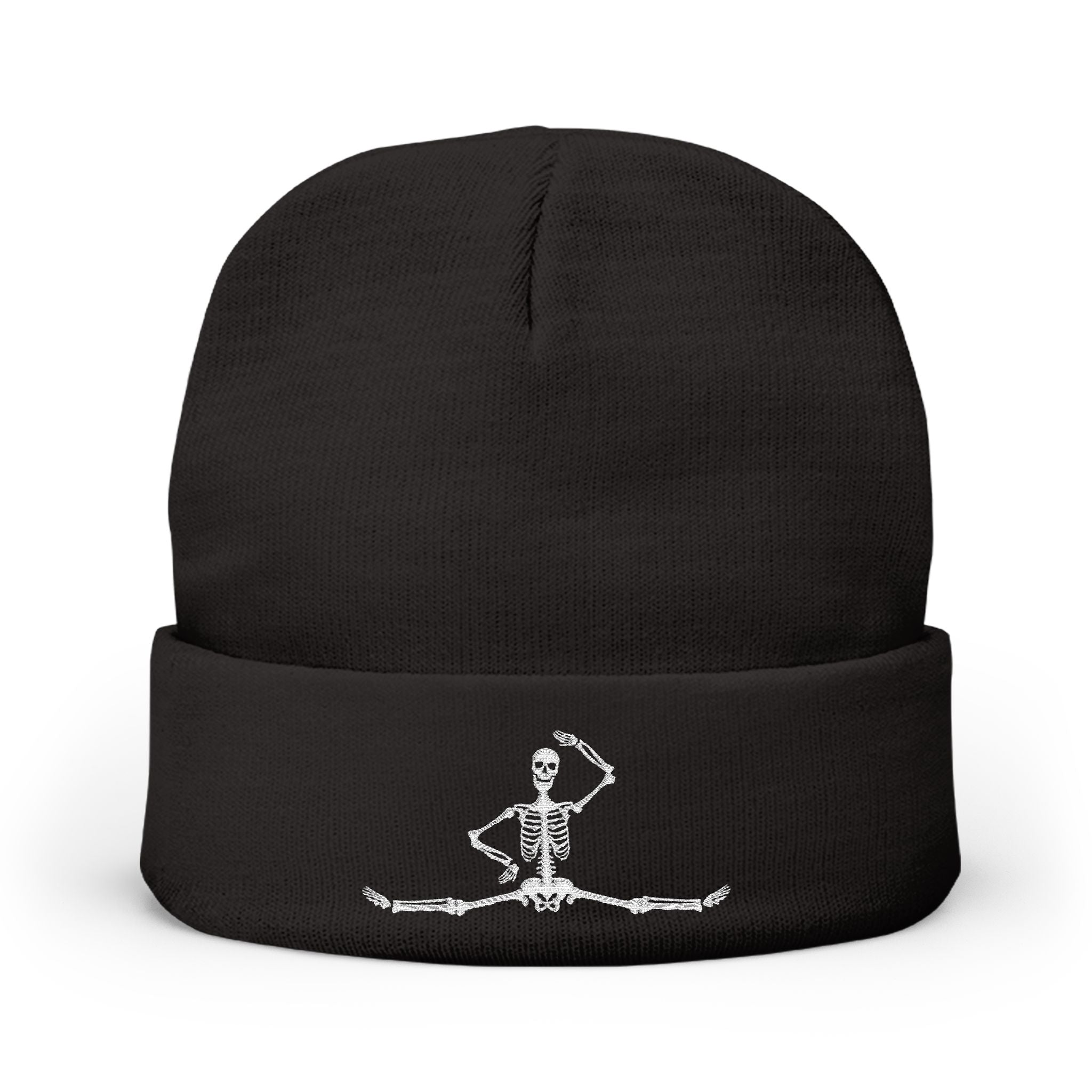 Spooky Skeleton Knit Beanie