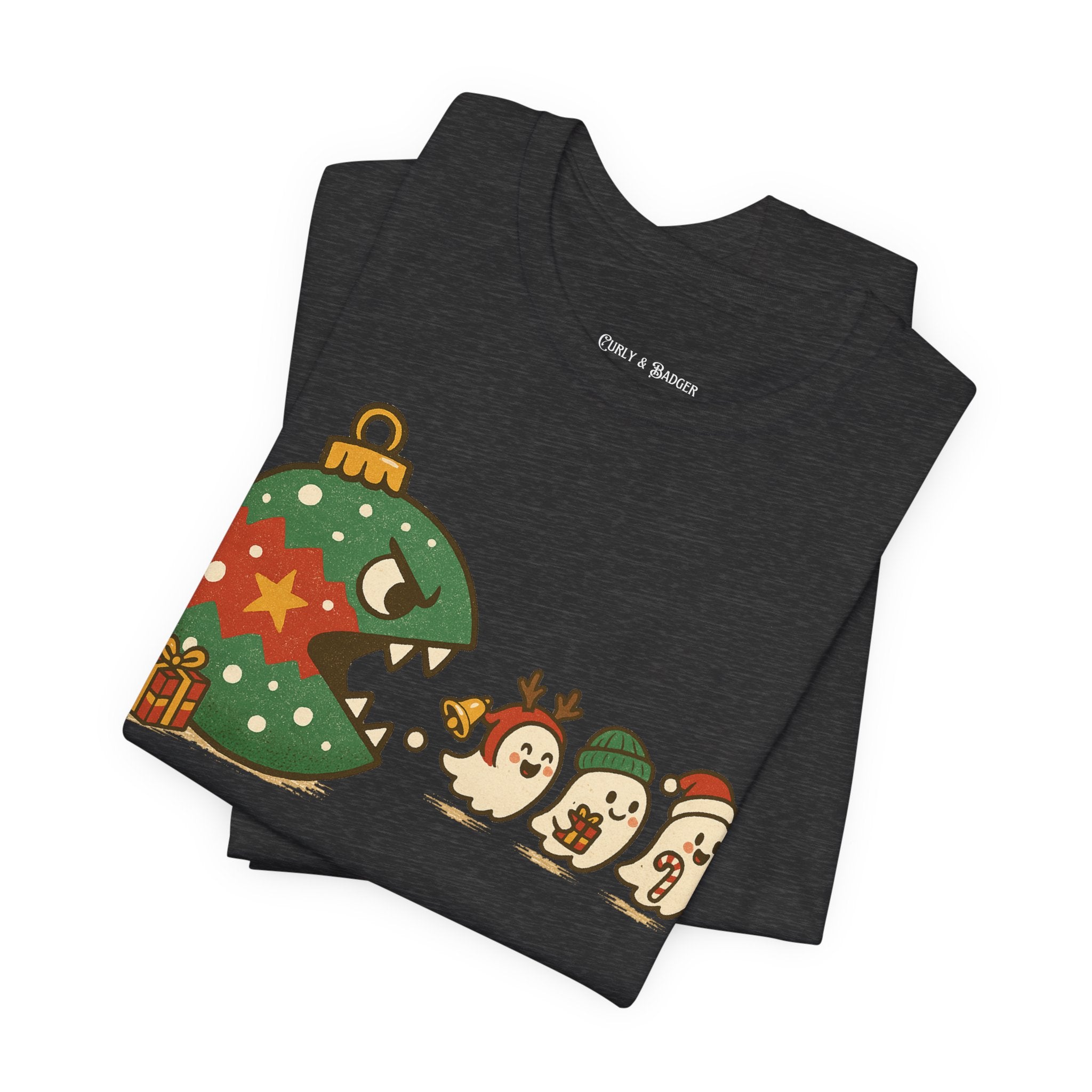 Holiday Ornament Chasing Ghosts Adult Unisex Tee