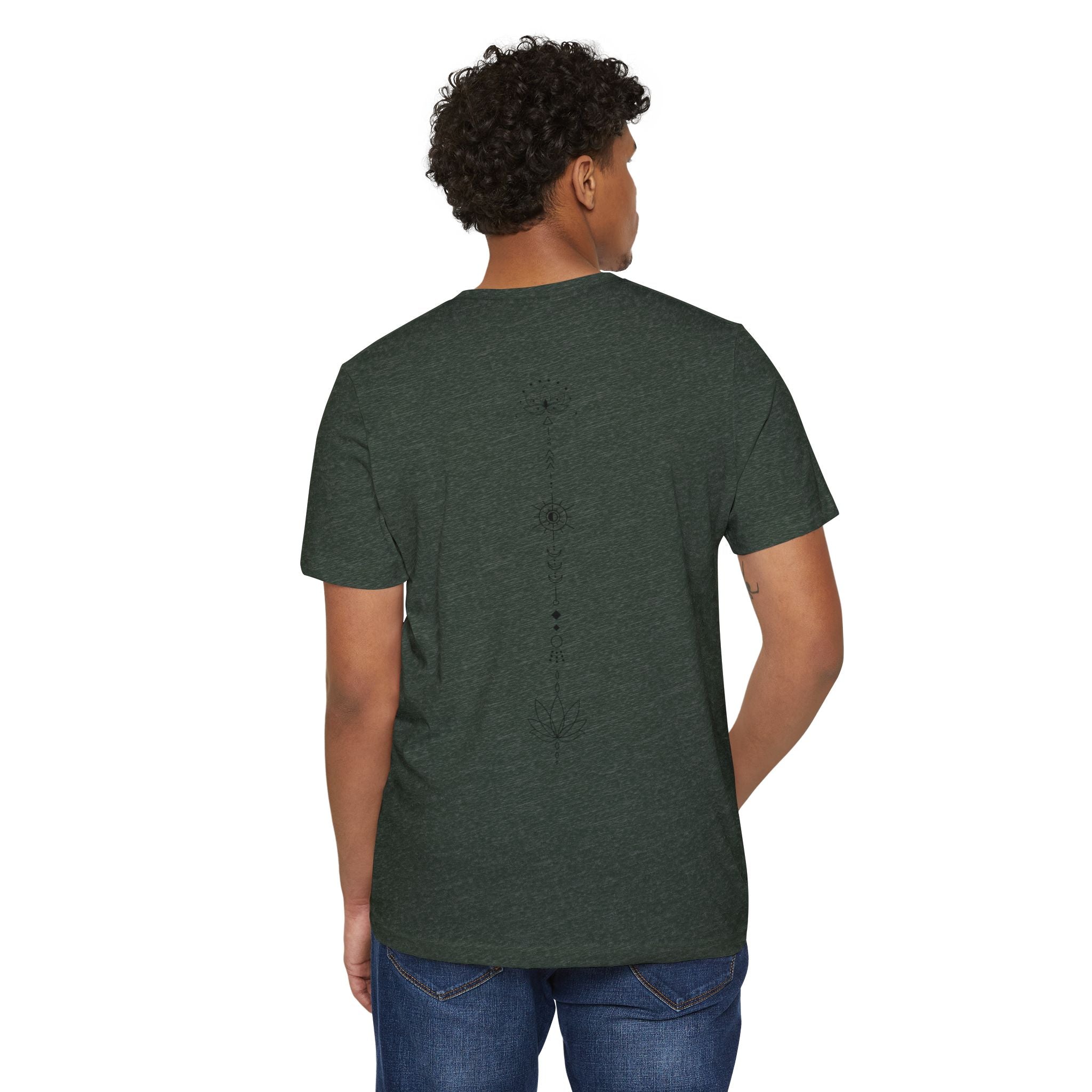 Lotus Lines: Unisex Recycled Organic Tee