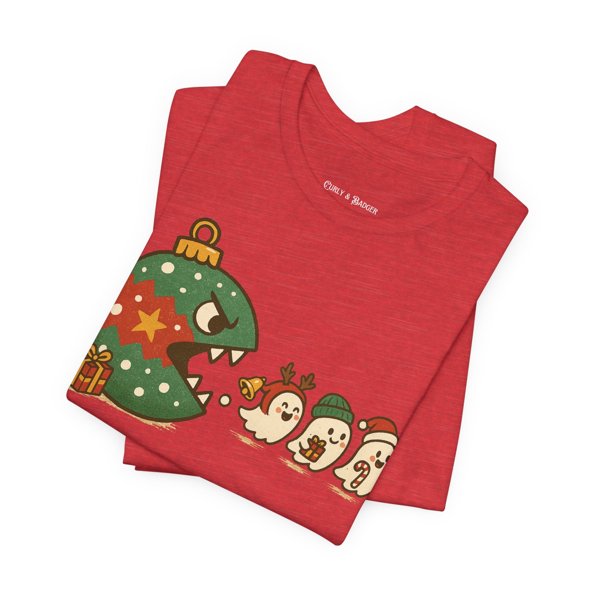 Holiday Ornament Chasing Ghosts Adult Unisex Tee