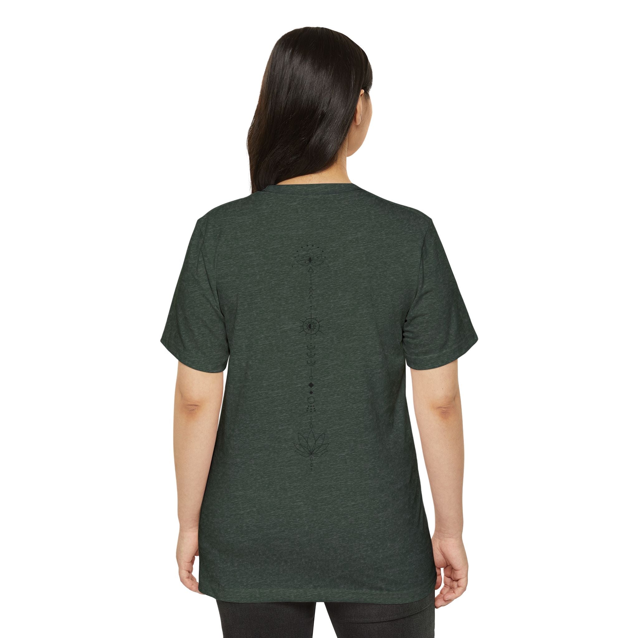 Lotus Lines: Unisex Recycled Organic Tee