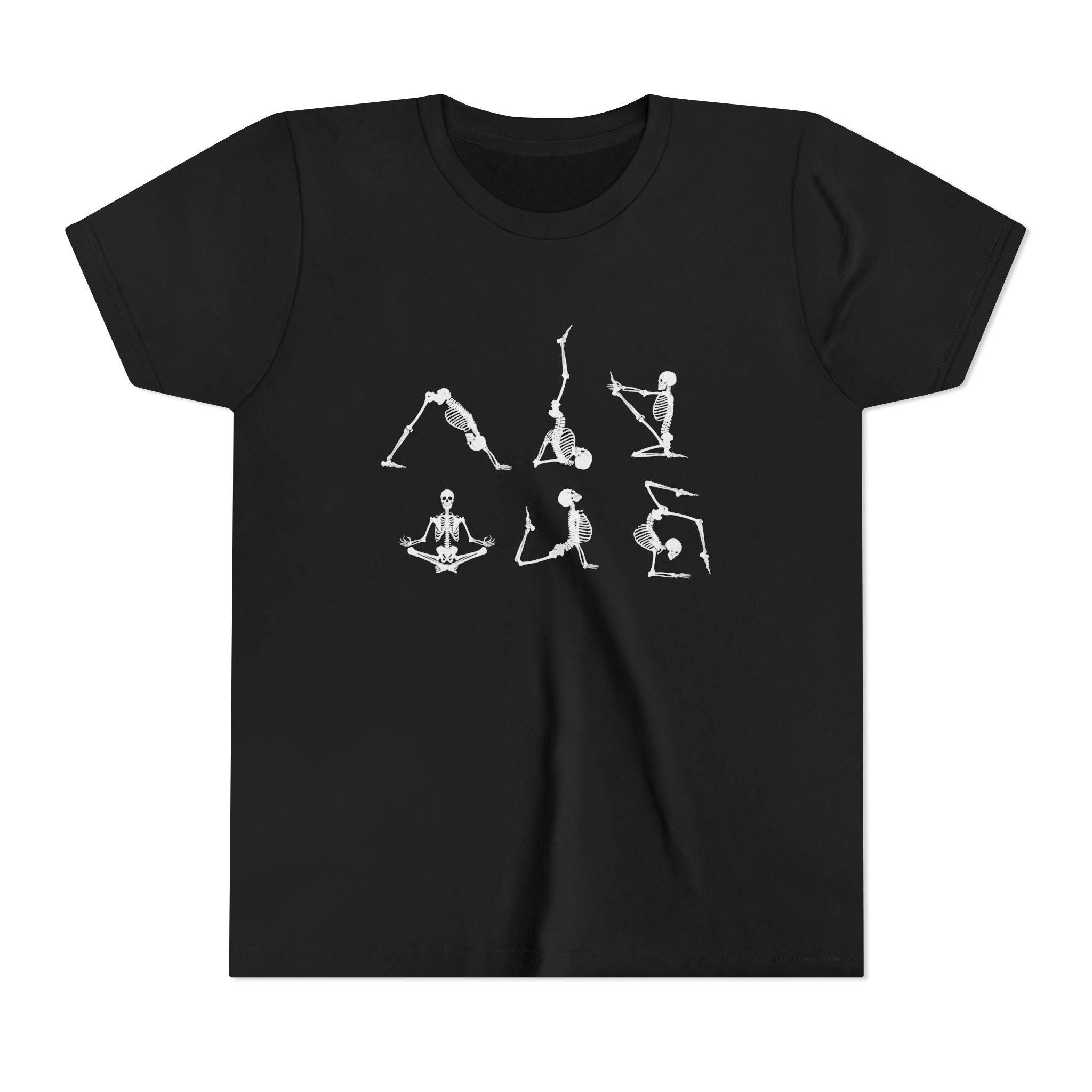 Unisex Skeleton Yoga Youth Tee
