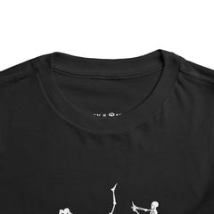 Unisex Skeleton Yoga Toddler Tee