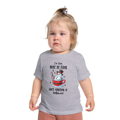 Snowman Meltdown Baby Tee