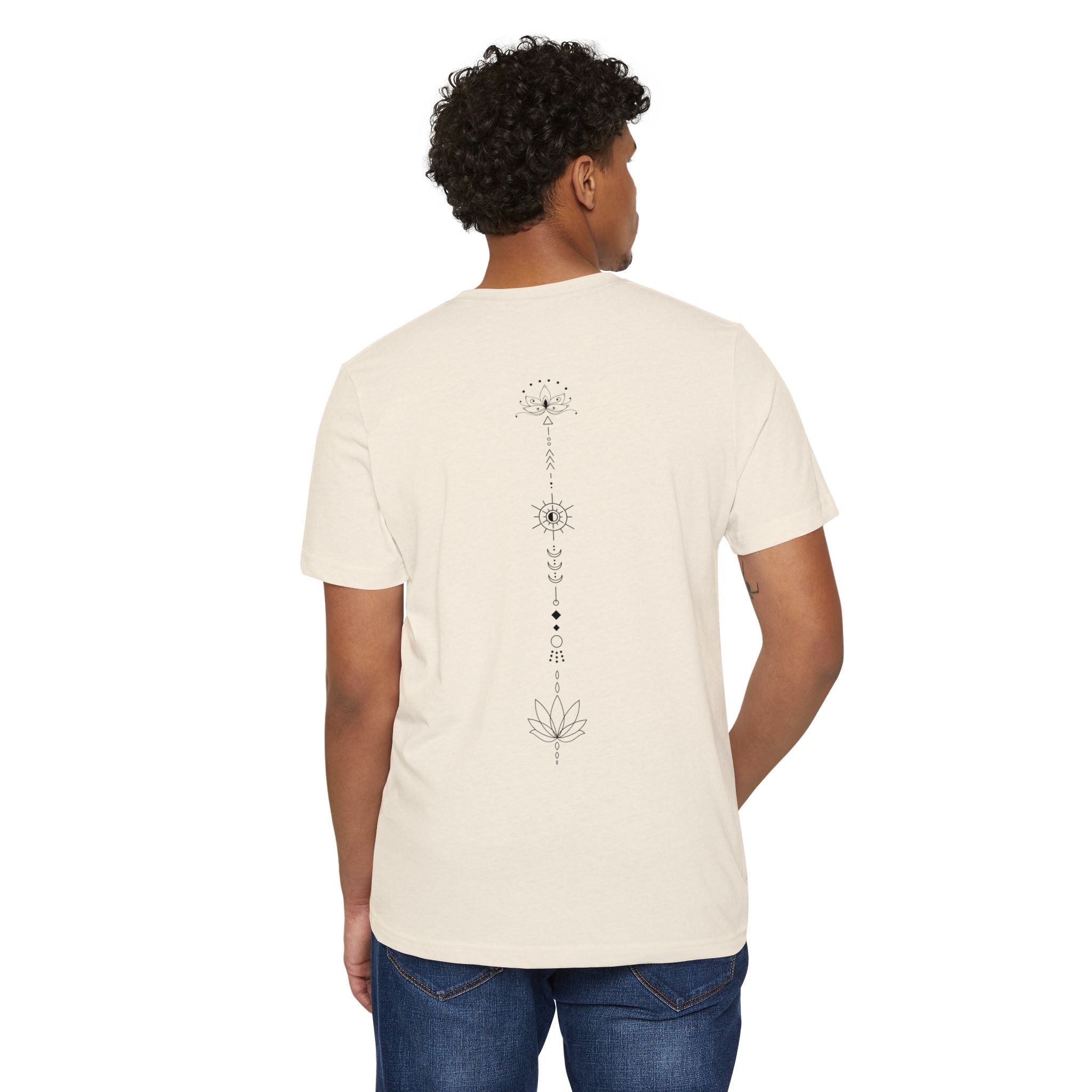 Lotus Lines: Unisex Recycled Organic Tee