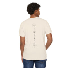 Lotus Lines: Unisex Recycled Organic Tee