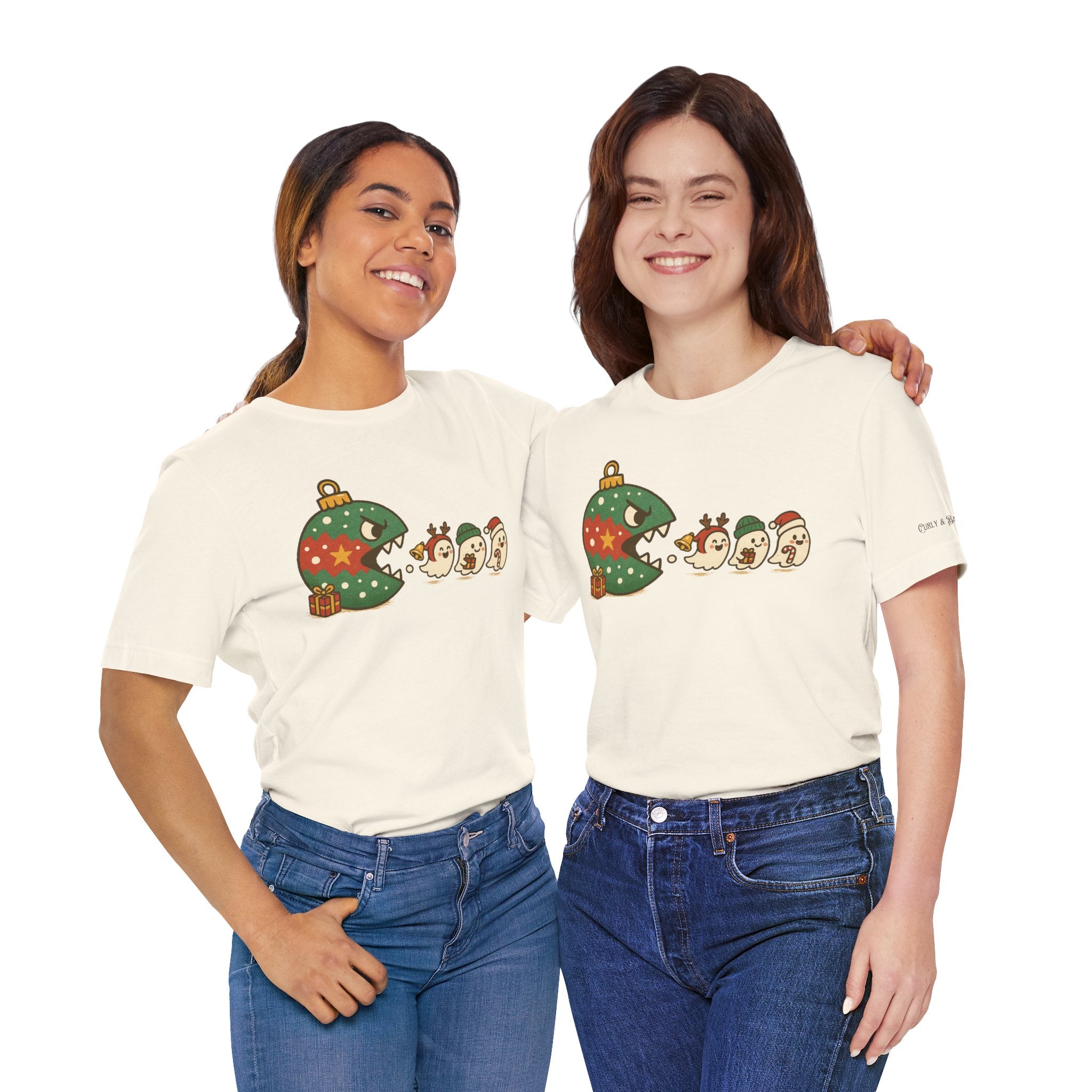 Holiday Ornament Chasing Ghosts Adult Unisex Tee